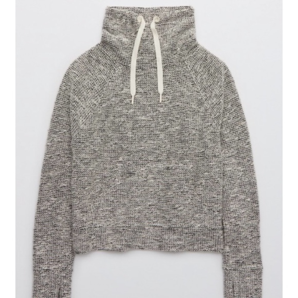 Offline by Aerie Snow Day Mock Neck Women's Sweatshirt - XXL